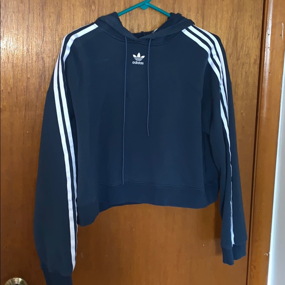 Adidas original crop hoodie